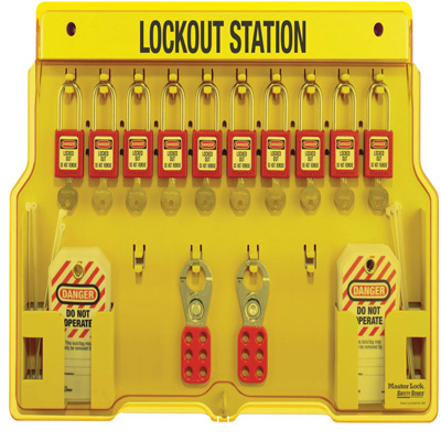 Lockout Station with Components